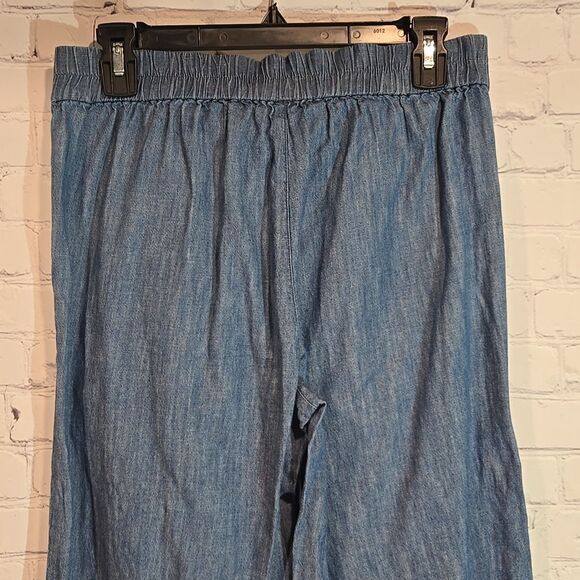 J.Crew Factory wide leg pull on pants size 2 - Picture 6 of 8